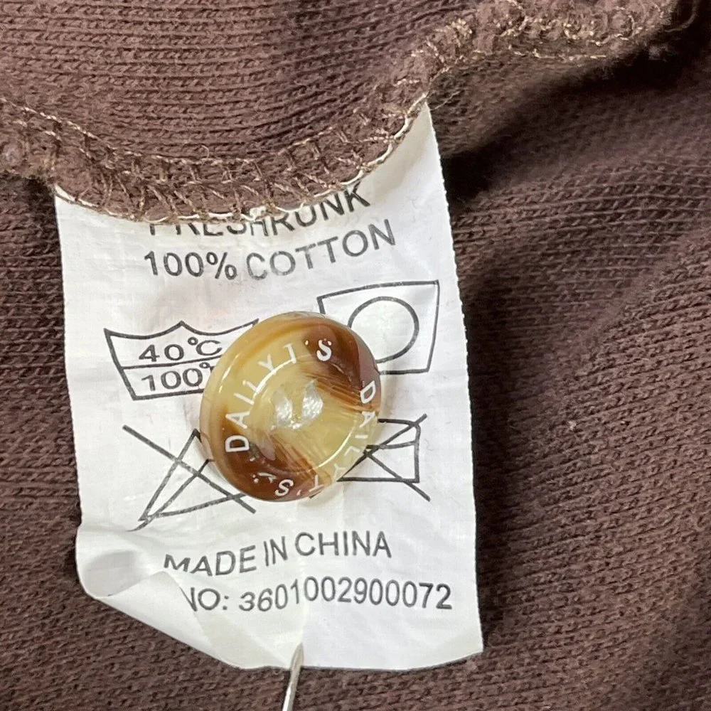 Jamaica Souvenir Polo Shirt Mens XL Brown Short Sleeve Cotton Daily Polo Tag - Picture 8 of 9